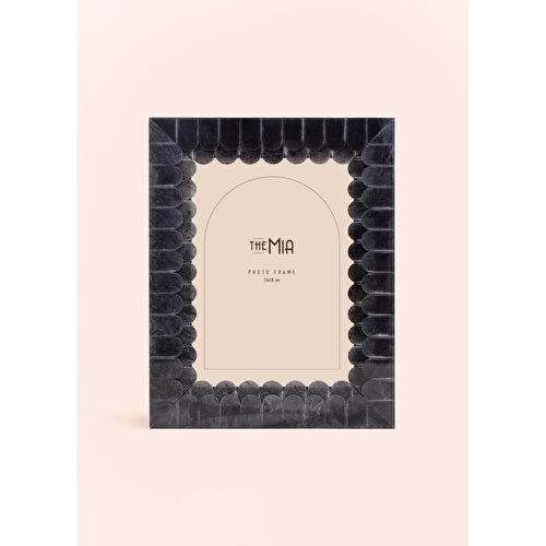 The Mia Wavy Fotoğraf Çerçevesi Siyah 18x23 Cm