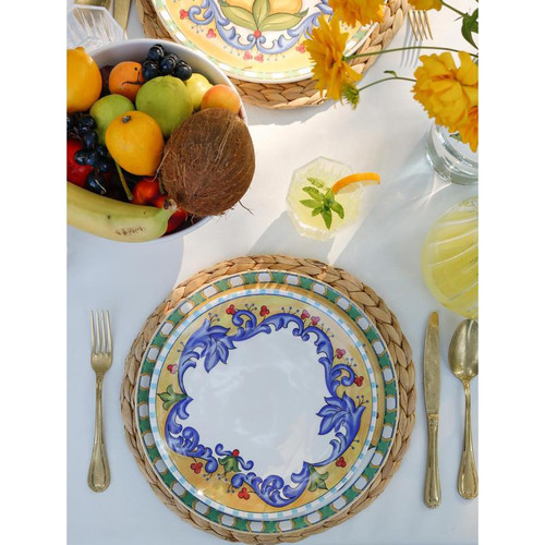 The Mia Limoncello Servis Tabağı 6lı Set 26 Cm