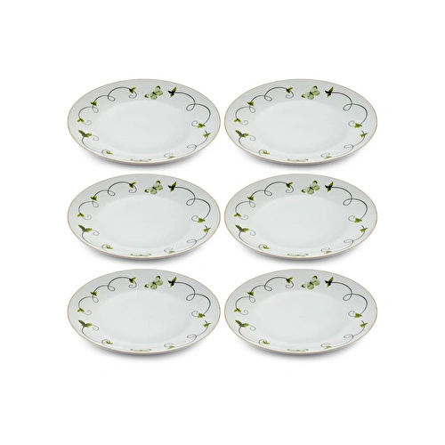 The Mia Butterfly Servis Tabağı 6 Kişilik