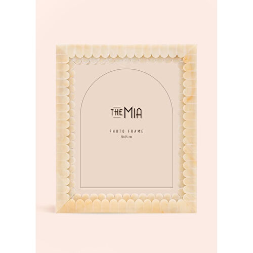 The Mia Wavy Fotoğraf Çerçevesi Sarı 25x30 Cm