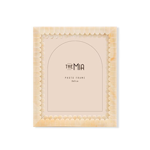 The Mia Wavy Fotoğraf Çerçevesi Sarı 25x30 Cm