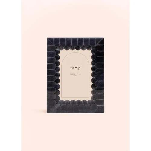 The Mia Wavy Fotoğraf Çerçevesi Siyah 15x20 Cm