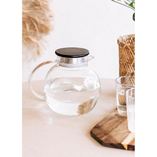 The Mia Wooden Cam Sürahi 1500 Cc Sse0030