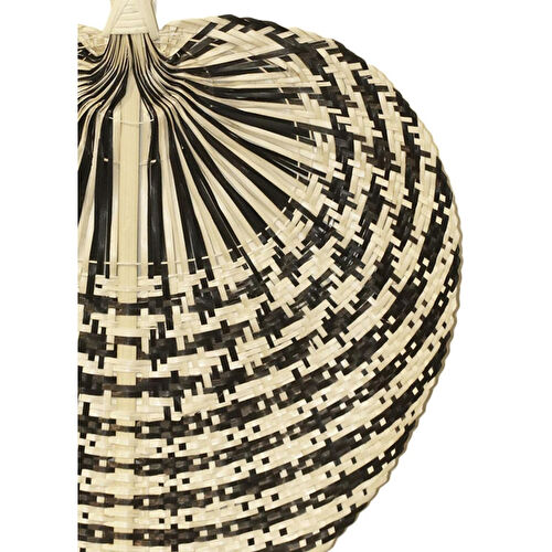 The Mia Dekoratif Bambu Duvar Dekoru Siyah 3x48x58 Cm