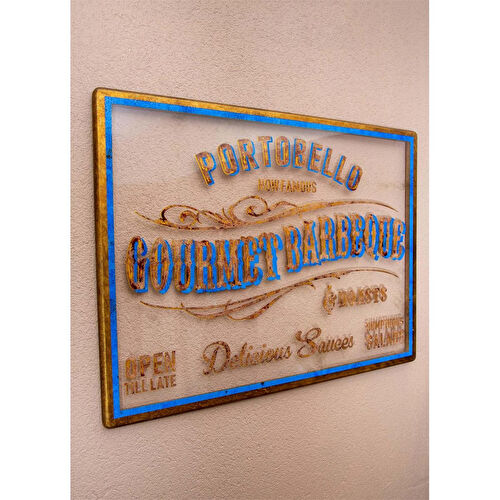 The Mia Akrilik Tablo 84x3x63 Cm