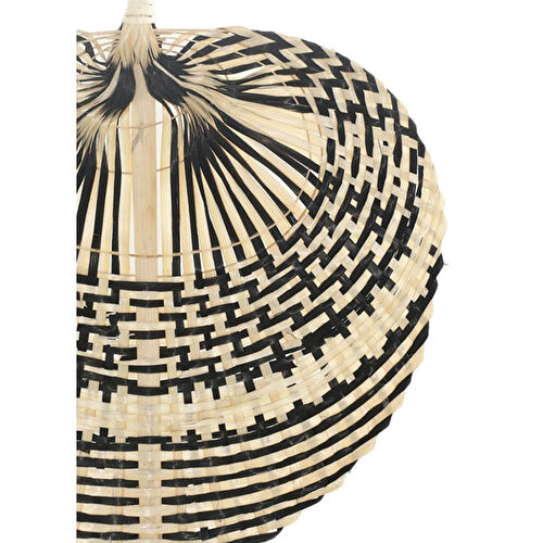 The Mia Dekoratif Bambu Duvar Dekoru Siyah 2x29x39 Cm The Mia Dekoratif Bambu Duvar Dekoru Siyah 2x29x39 Cm