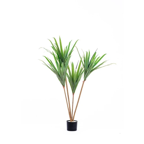The Mia Dracaena Yapay Ağaç 4 Dallı 120 Cm