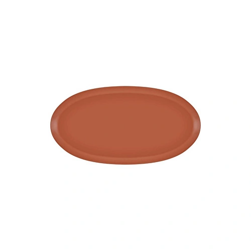 The Mia Cotta Limoges Oval Servis Terracota 43x22 Cm The Mia Cotta Limoges Oval Servis Terracota 43x22 Cm