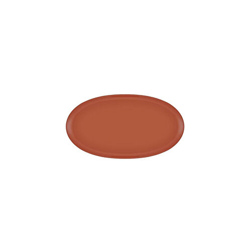 The Mia Cotta Limoges Oval Servis Terracota 34x17 Cm