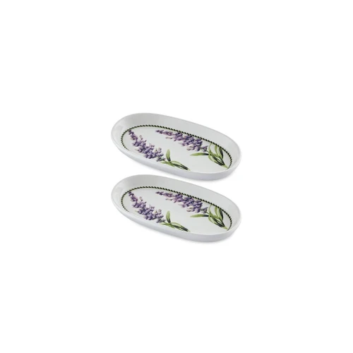 The Mia Provence Lavanta Oval Servis 2li 21 Cm