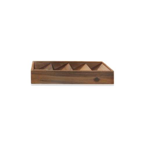 The Mia Natura Akasya Bölmeli Kaşıklık 40x12x6 Cm