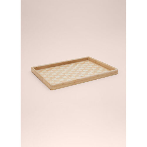 The Mia Wicker Bambu Tepsi 40x31 Cm Tps0067 The Mia Wicker Bambu Tepsi 40x31 Cm Tps0067