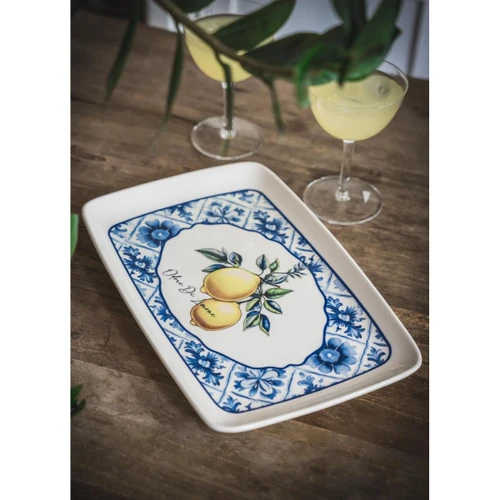 The Mia Odore Di Limone Dikdörtgen Servis 34x25 Cm Odl0009
