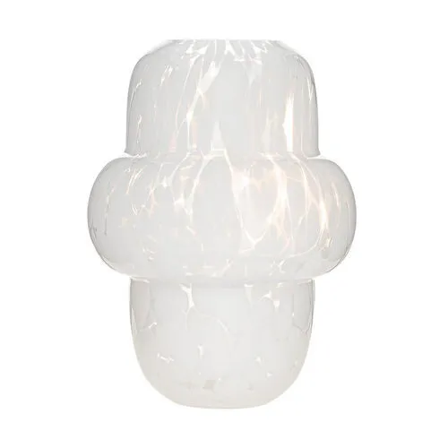 The Mia Blanco Cam Vazo 19x27 Cm