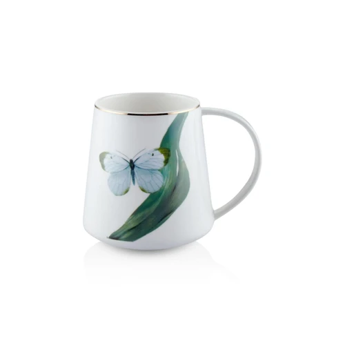 The Mia Folium Green Porselen Kupa Kpa0263 340 Cc
