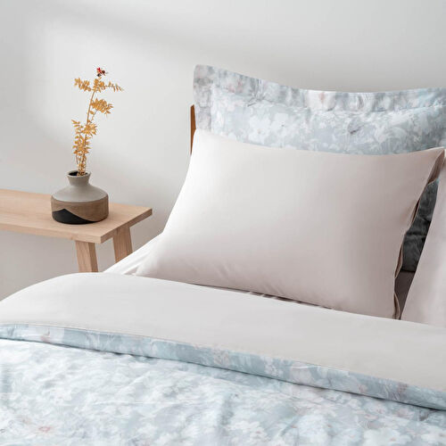 Green Black Rosalya Çift Kişilik Nevresim Takımı %100 Pamuk 210 Tc 83 Tel Saten Digital Baskılı Mint