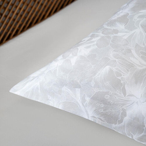 Green Black Fiorina Çift Kişilik Nevresim Takımı %100 Pamuk 210 Tc 83 Tel Saten Digital Baskılı Bej