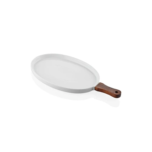 The Mia Woody Porselen Servis 40x20 Cm