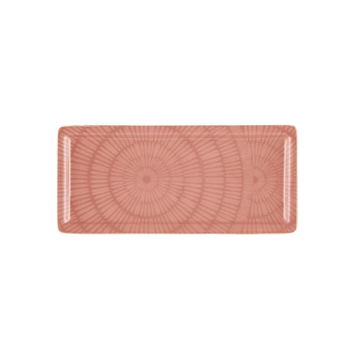 The Mia Noon Dikdörtgen Servis Somon 35x16 Cm