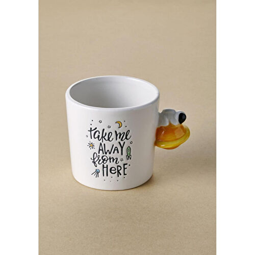 The Mia Uzay Kulplu Kupa 450 Ml The Mia Uzay Kulplu Kupa 450 Ml