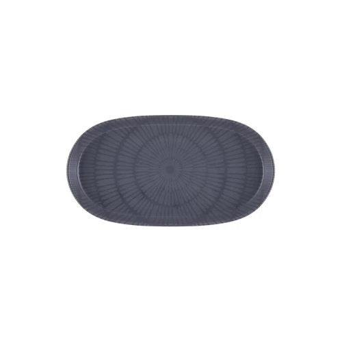 The Mia Noon Oval Servis 2li Gri 29 Cm