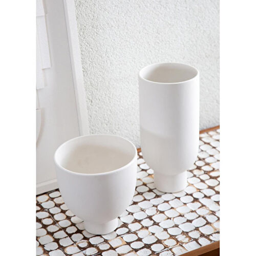 The Mia Pure Dekoratif Vazo 13x13x29 Cm