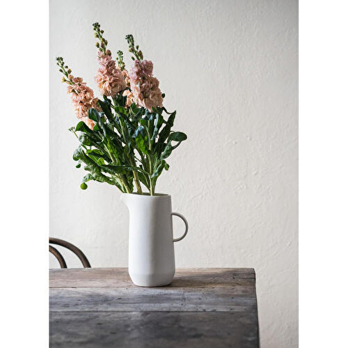 The Mia Pure Dekoratif Vazo 18x13x23 Cm The Mia Pure Dekoratif Vazo 18x13x23 Cm