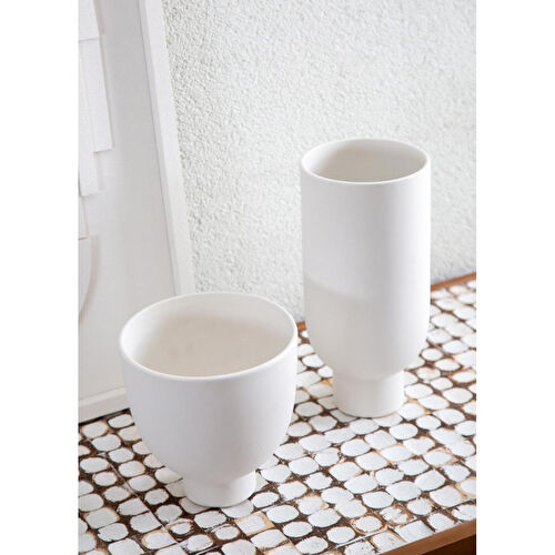 The Mia Pure Dekoratif Vazo 17x17x17 Cm