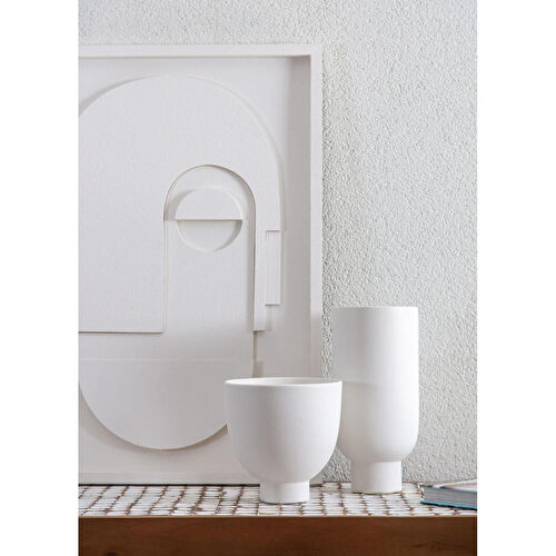 The Mia Pure Dekoratif Vazo 17x17x17 Cm