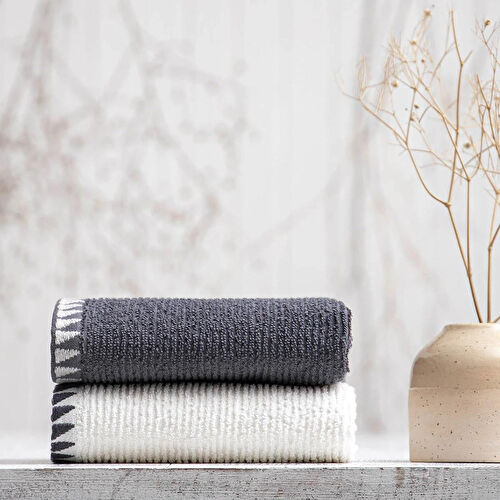 Green Black Vera 2'li Mutfak Havlusu Krem-lacivert Green Black Vera 2'li Mutfak Havlusu Krem-lacivert