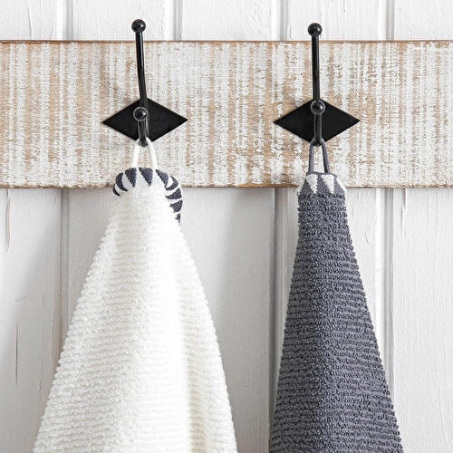 Green Black Vera 2'li Mutfak Havlusu Krem-lacivert Green Black Vera 2'li Mutfak Havlusu Krem-lacivert