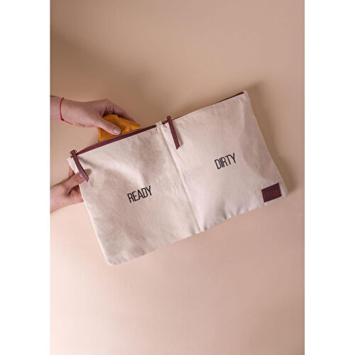 The Mia Kynd Ready Dirty Bölmeli Organizer Çanta 45x27 Cm