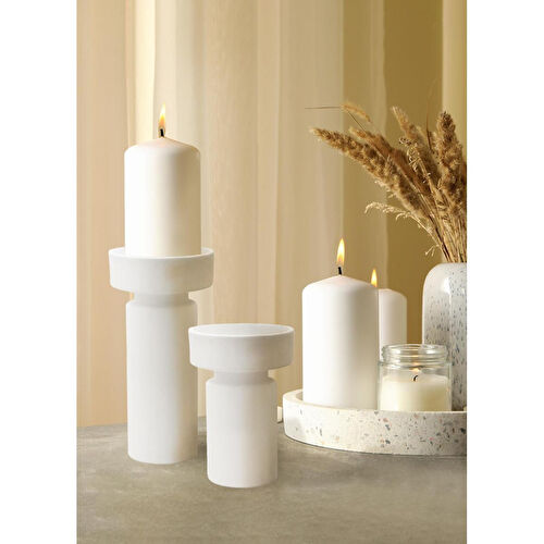 The Mia Pure Dekoratif Mumluk 13x13x30 Cm