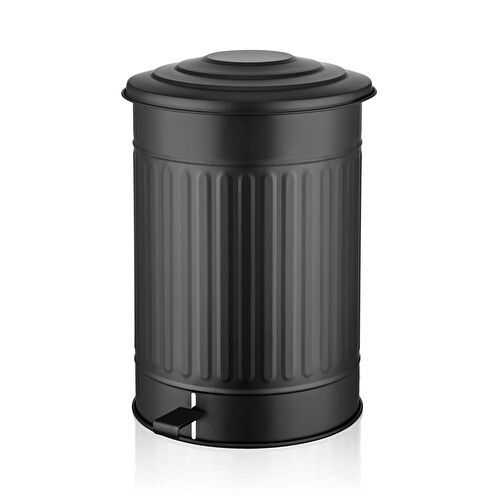 The Mia Çöp Kovası Mutfak Siyah 37 Lt