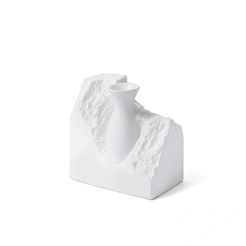 The Mia Licia Seramik Vazo Beyaz 20x12x20 Cm The Mia Licia Seramik Vazo Beyaz 20x12x20 Cm