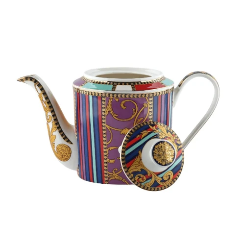 Lucky Art Valencia New Bone China Porselen Çaydanlık