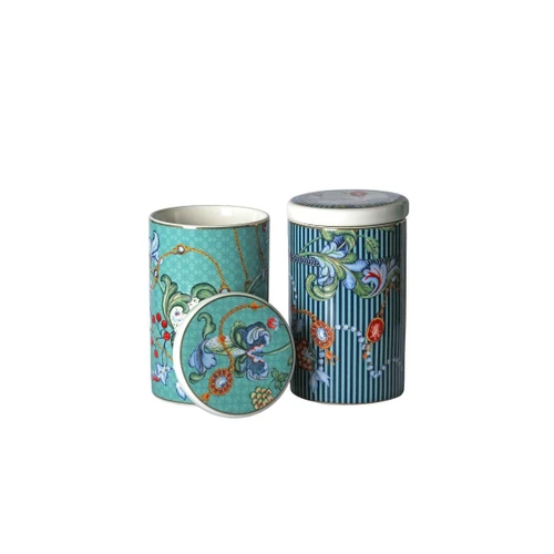 Lucky Art Chantelle New Bone China Porselen 15cm 2li Kavanoz Seti
