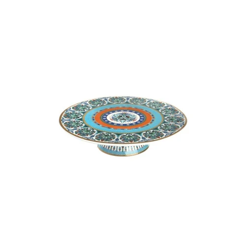 Lucky Art Calista New Bone China Porselen Ayaklı Kek Standı