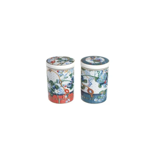 Lucky Art Chantelle New Bone China Porselen 13cm 2li Kavanoz Seti