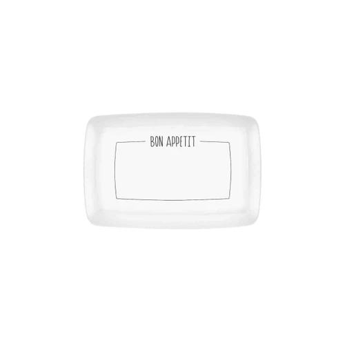 The Mia Daily Tunes Dikdörtgen Servis - 34x25cm Dly007