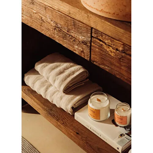 The Mia Fine Cotton Bej Banyo Havlusu 140x70 Cm The Mia Fine Cotton Bej Banyo Havlusu 140x70 Cm