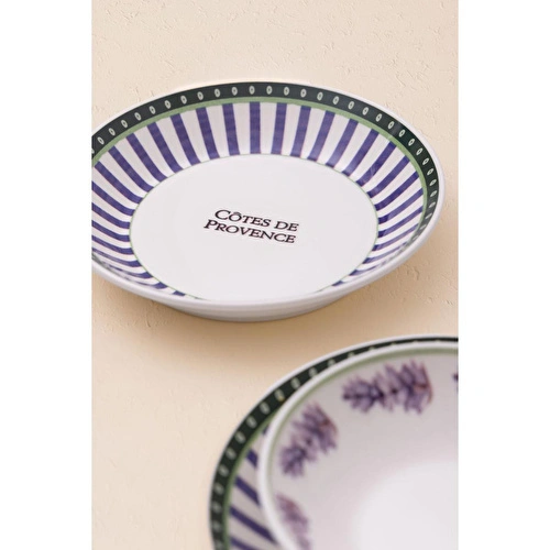 The Mia Provence Yemek Tabağı 6lı Set 20 Cm