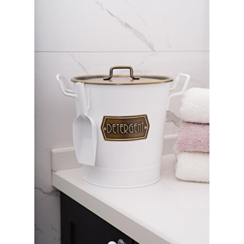 The Mia Deterjan Saklama Kabı Beyaz Mgl0028