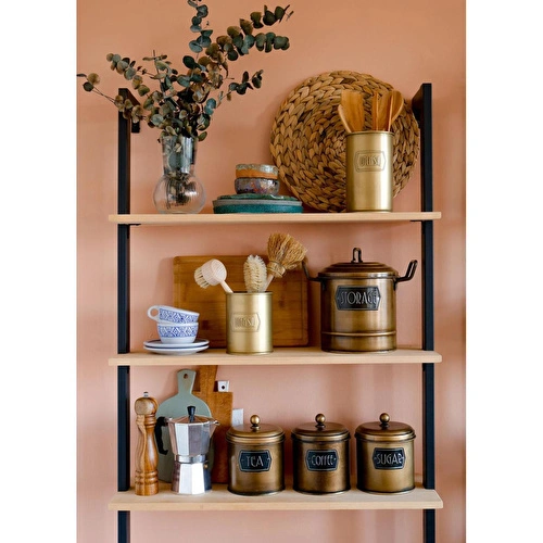 The Mia Çay Şeker Kahve Kavanozu Gold 1,30 Lt Mgl0022