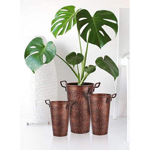 The Mia Vazo 30 Cm - Bakır