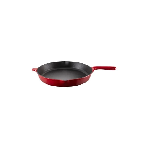 Voeux Kitchenware L'amour Kırmızı Döküm Düz Tava 27 Cm