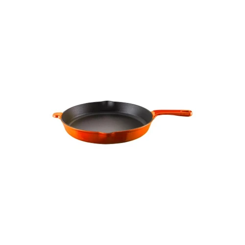 Voeux Kitchenware Amusant Turuncu Döküm Düz Tava 27 Cm