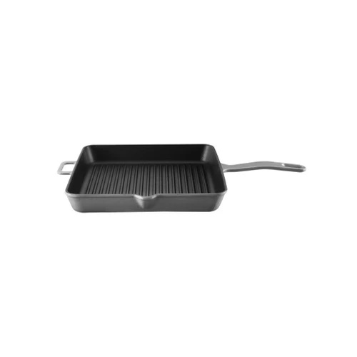 Voeux Kitchenware Gracieuse Gri Döküm Kare Izgara Tava 30 Cm