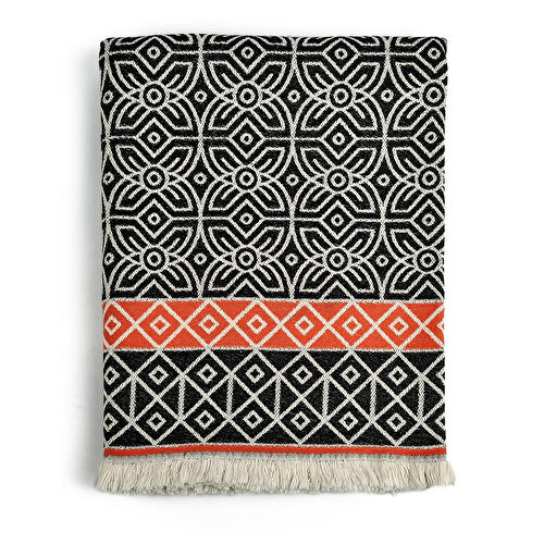 3rd Culture Siyah Fawahodie Örtü, Koltuk Şalı