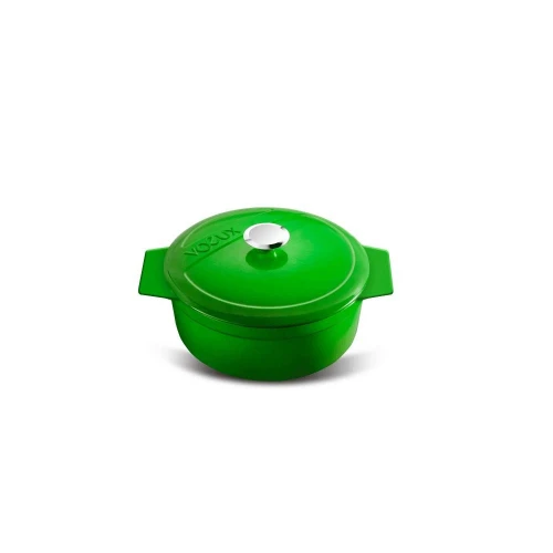 Voeux Kitchenware Forêt Yeşil Döküm Mini Güveç 12 Cm